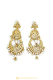 Gold Finished Earrings by PTJ