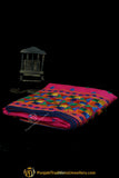 Pink Color Pure Phulkari Dupatta By Punjabi Traditional Jewellery