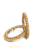 Gold Finished Bangles by PTJ