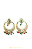Gold Finished Earrings by PTJ