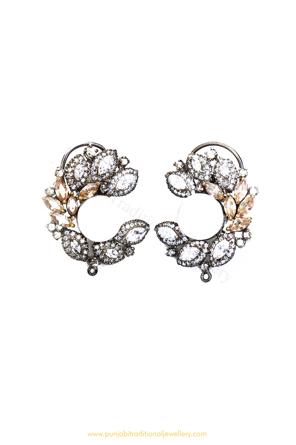 Gold Finished AD Studs By PTJ