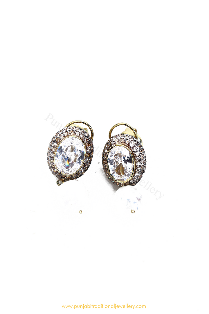 Gold Finished AD Studs By PTJ