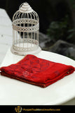 Red Color Pure Phulkari Dupatta By Punjabi Traditional Jewellery