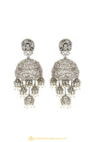 Gold Finished Earrings by PTJ