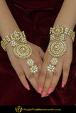 Fatma Gold Finished Kundan Handful | Punjabi Traditional Jewellery Exclusive