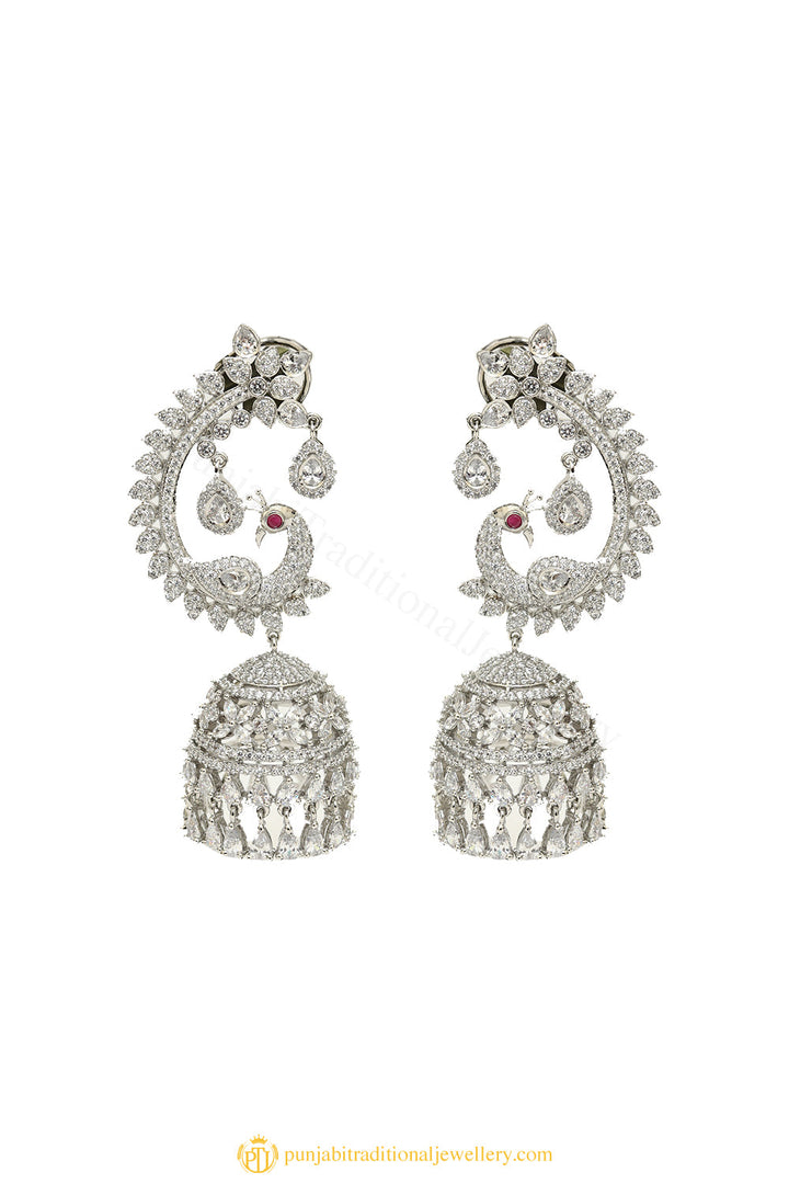 Gold Finished Earrings by PTJ