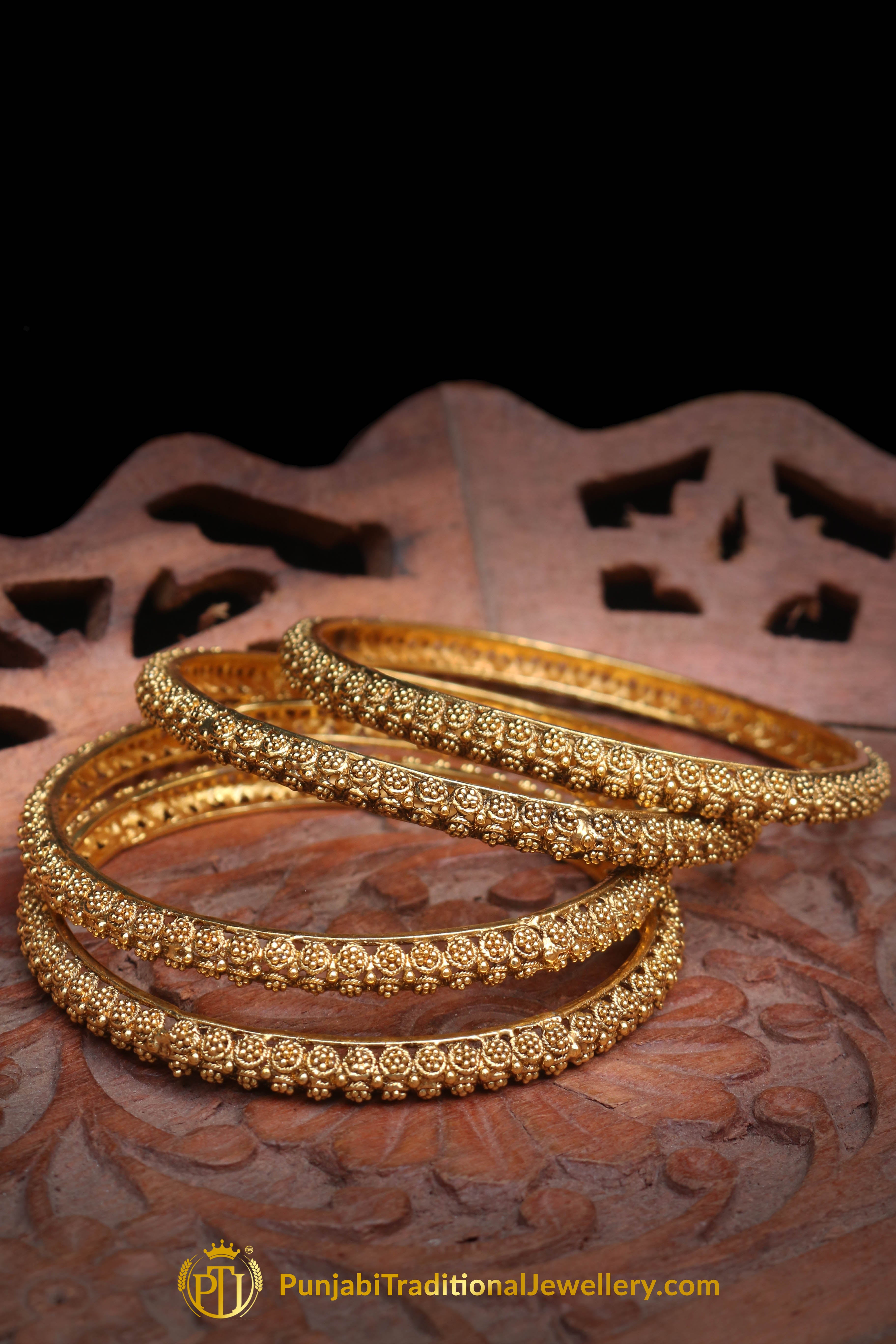 Karra Bangles (Pair) By Punjabi Traditional Jewellery
