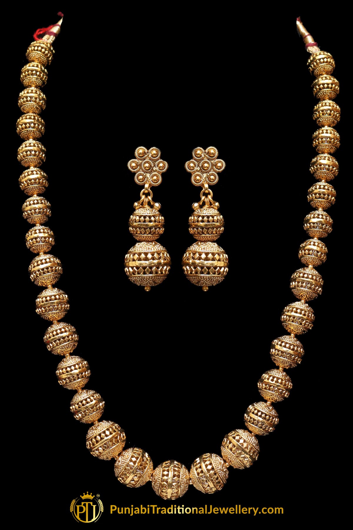 Mala Jodha Necklace Set By Punjabi Traditional Jewellery