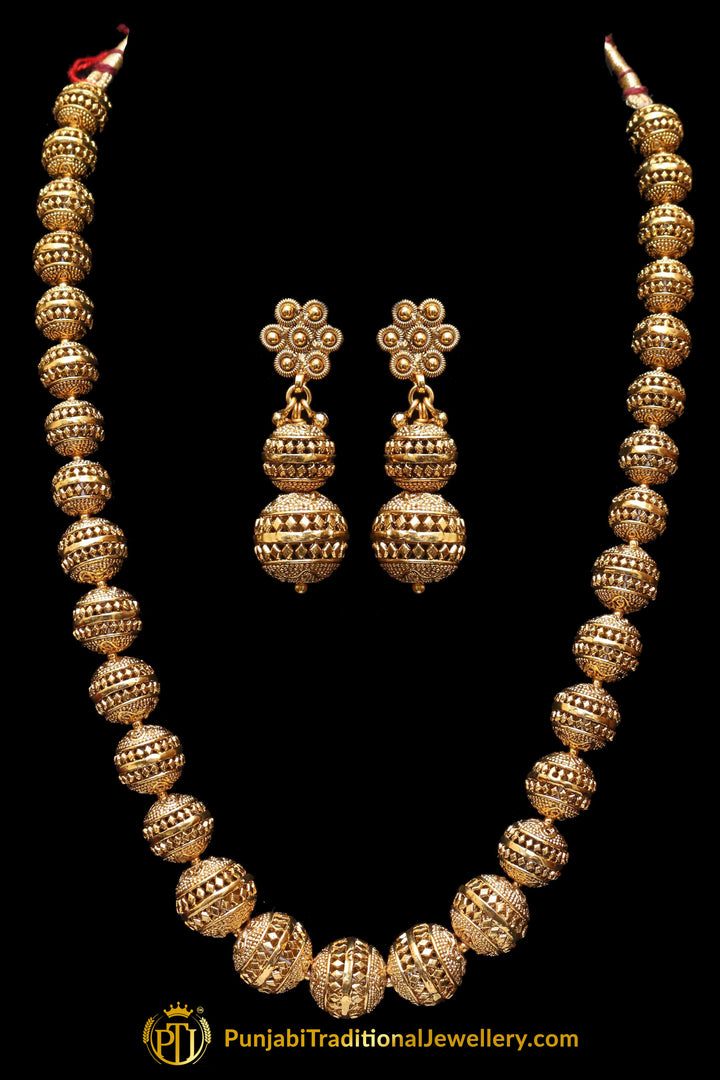 Mala Jodha Necklace Set By Punjabi Traditional Jewellery