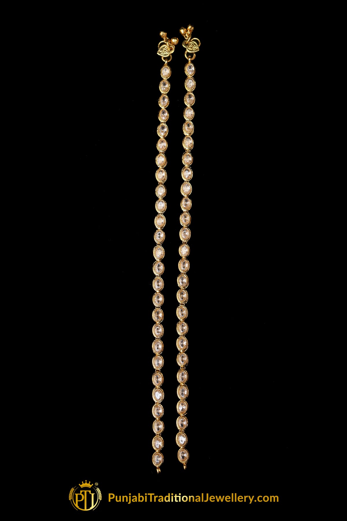 Polki Payal By Punjabi Traditional Jewellery