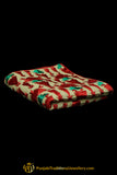 Red & Green Color Pure Phulkari Dupatta By Punjabi Traditional Jewellery
