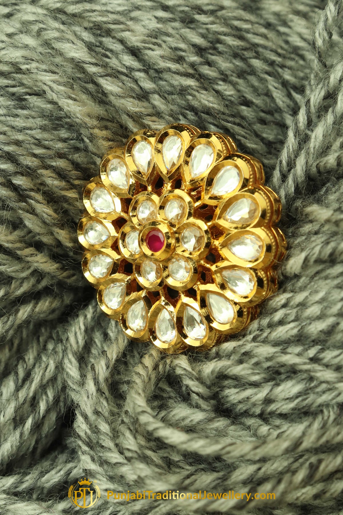 Polki Ring By Punjabi Traditional Jewellery