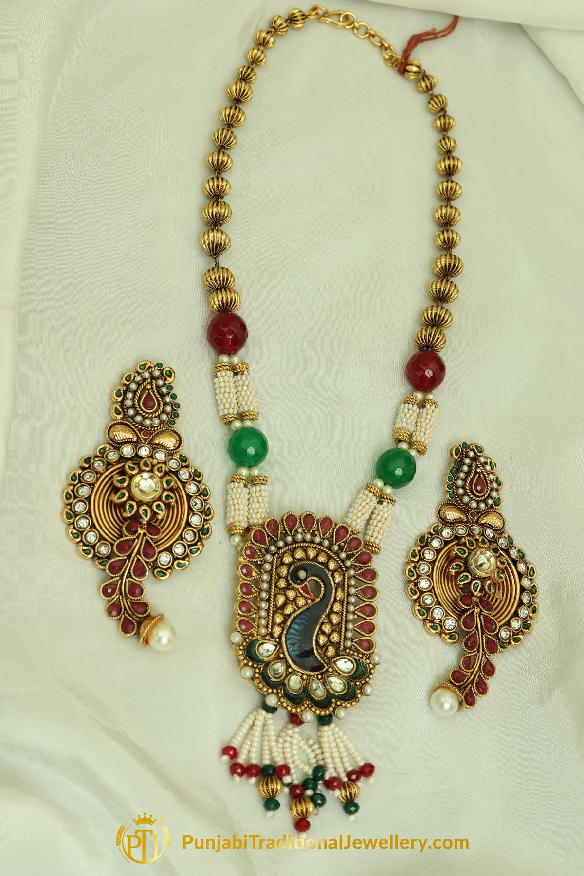 Jodha Mala Necklace Set By Punjabi Traditional Jewellery