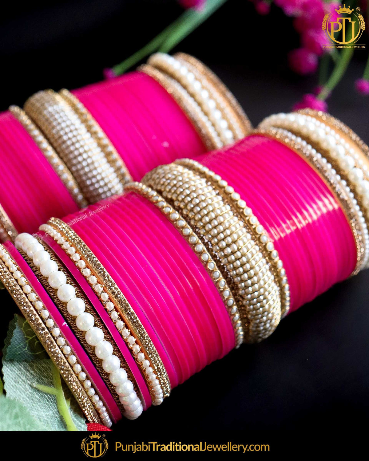 Rani Pearl Bridal Chura | Punjabi Traditional Jewellery Exclusive