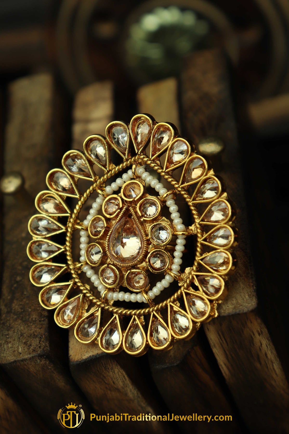 Polki Ring By Punjabi Traditional Jewellery