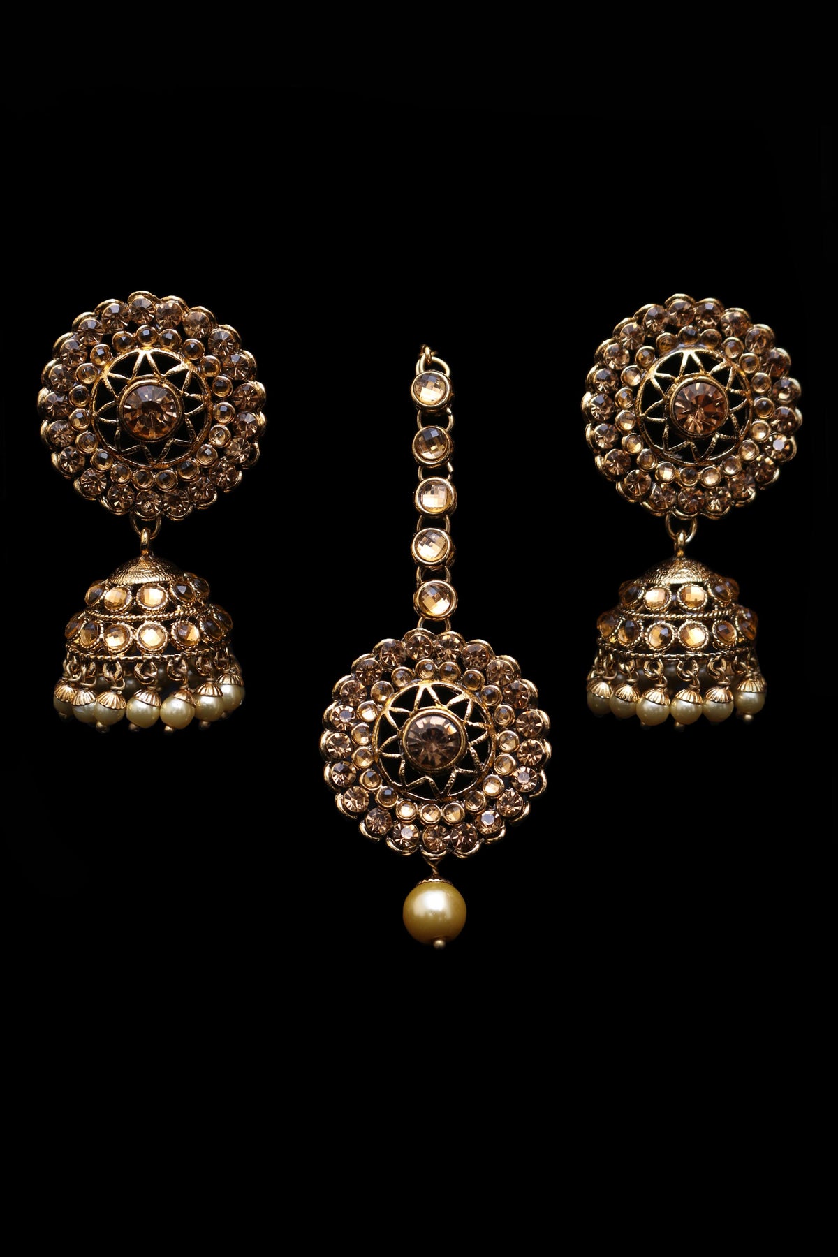 Kundan Necklace Set By Punjabi Traditional Jewellery