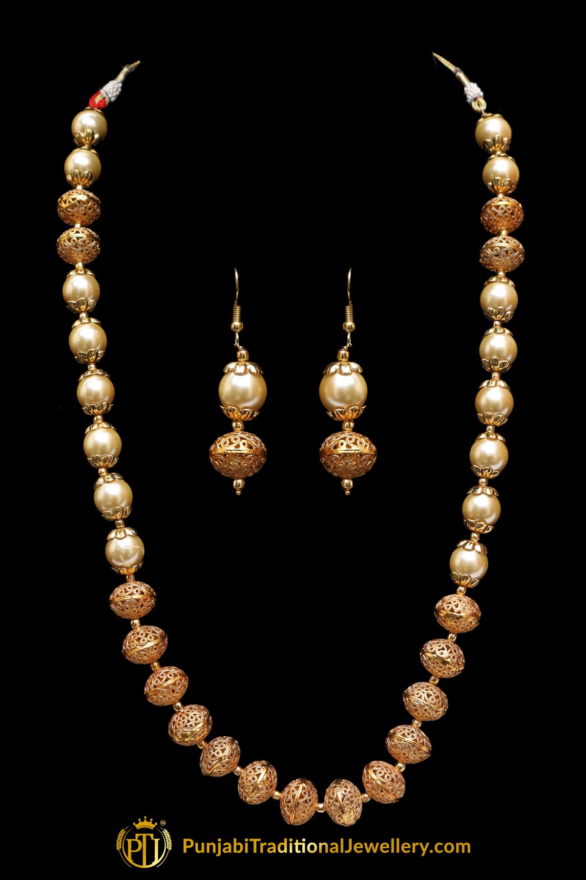 Mala Jodha Necklace Set By Punjabi Traditional Jewellery