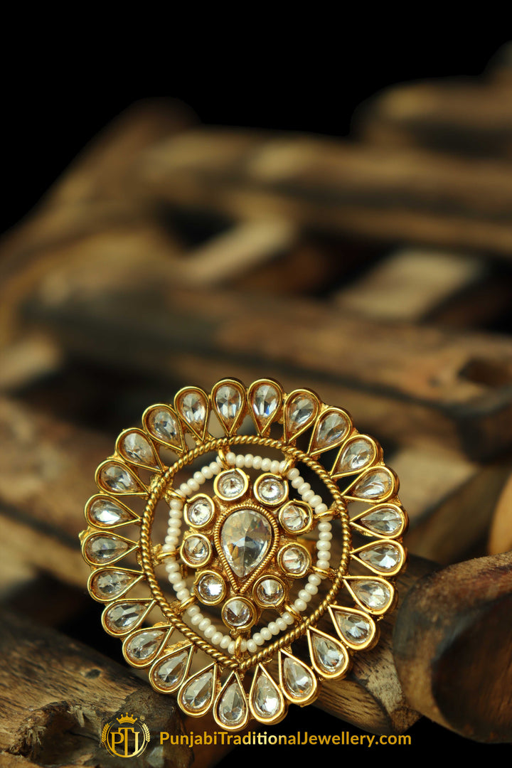 Polki Ring By Punjabi Traditional Jewellery