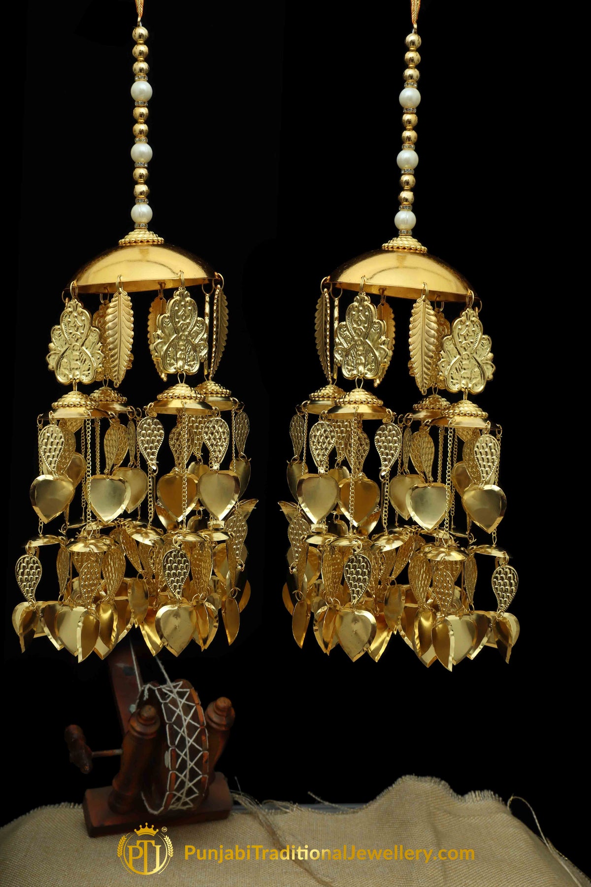 Golden Bridal Wedding Kalira By Punjabi Traditional Jewellery