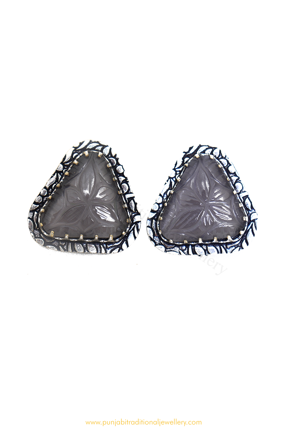 Oxidised Studs By PTJ