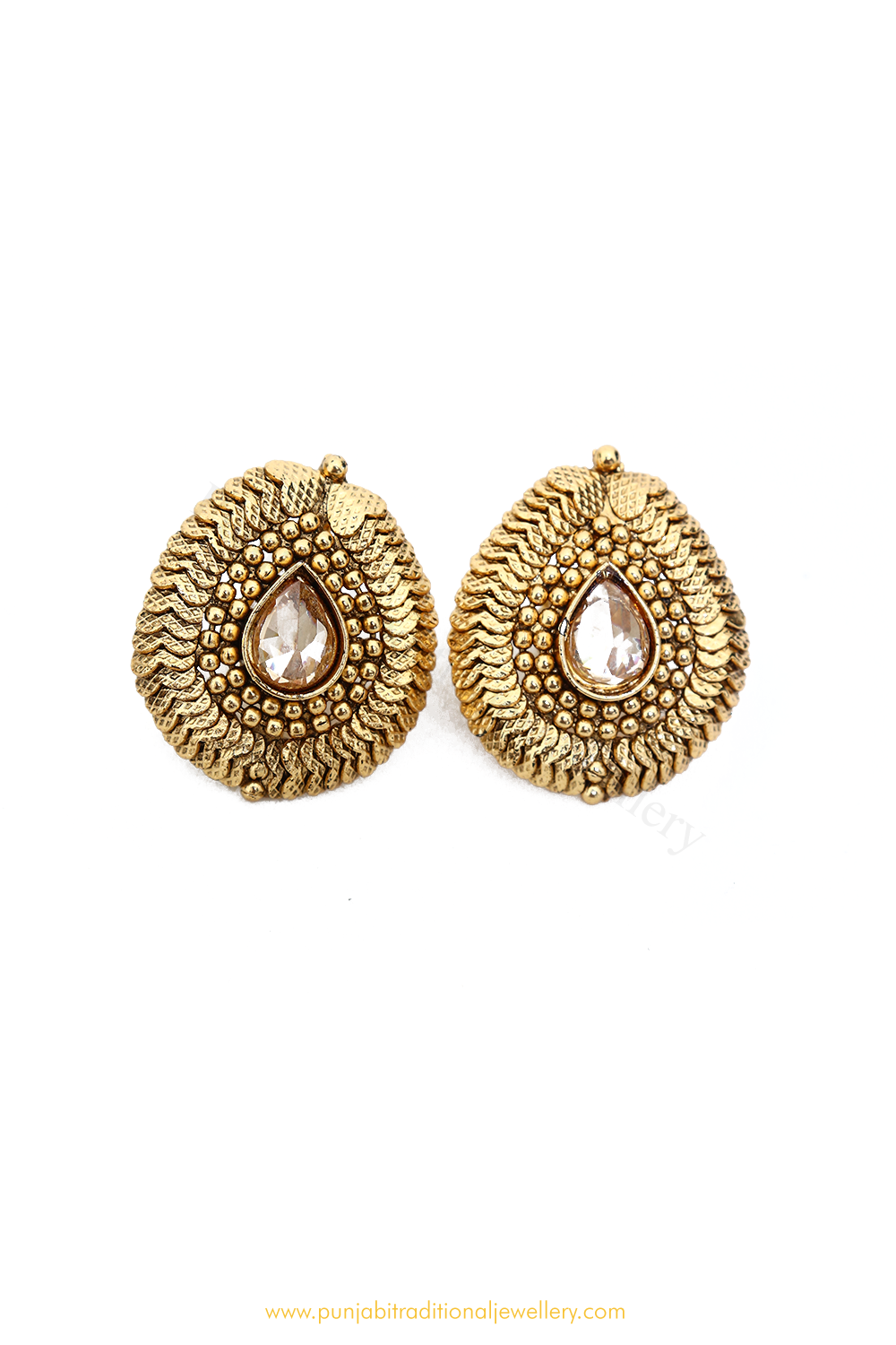 Antique Gold Finished Studs By PTJ