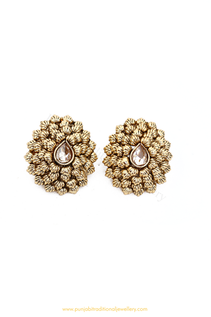 Antique Gold Finished Studs By PTJ