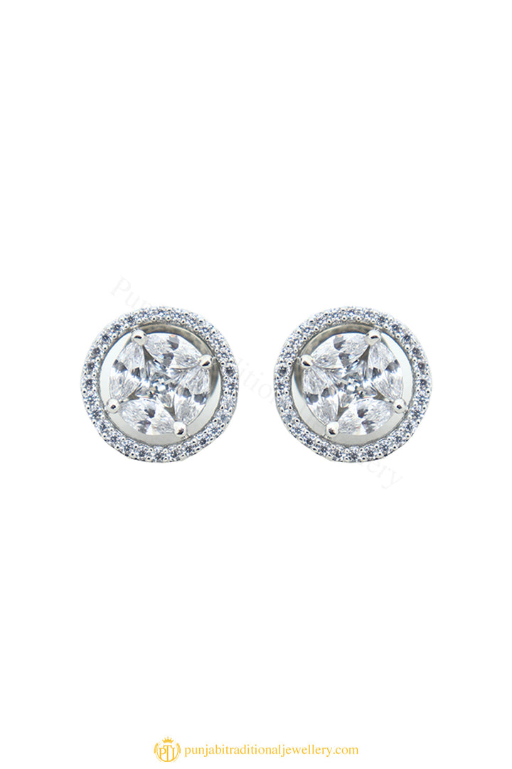 Gold Finished Earrings by PTJ