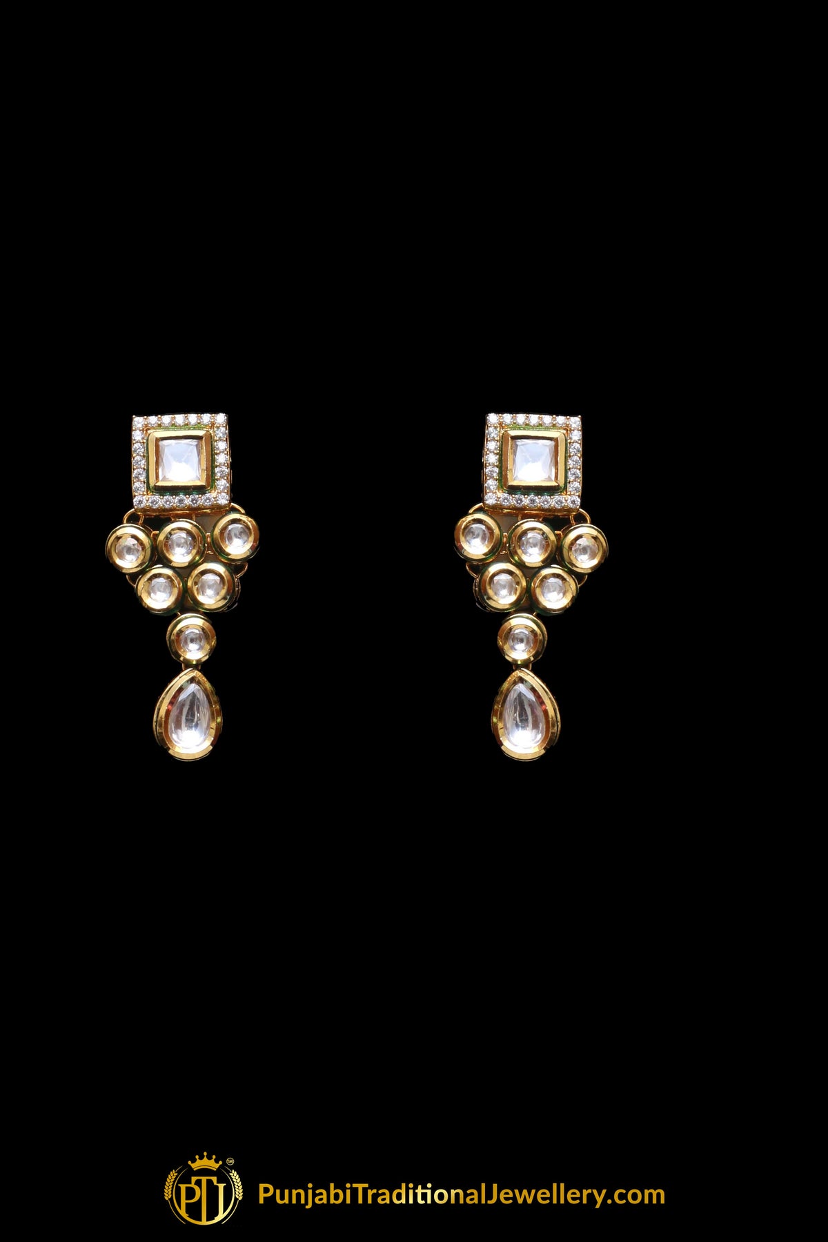 Kundan Necklace Set By Punjabi Traditional Jewellery