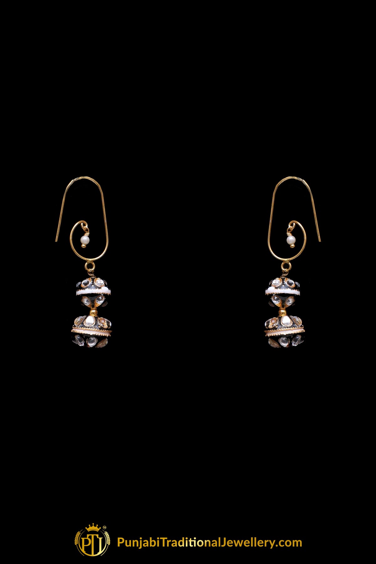 Mala Meena Necklace Set By Punjabi Traditional Jewellery