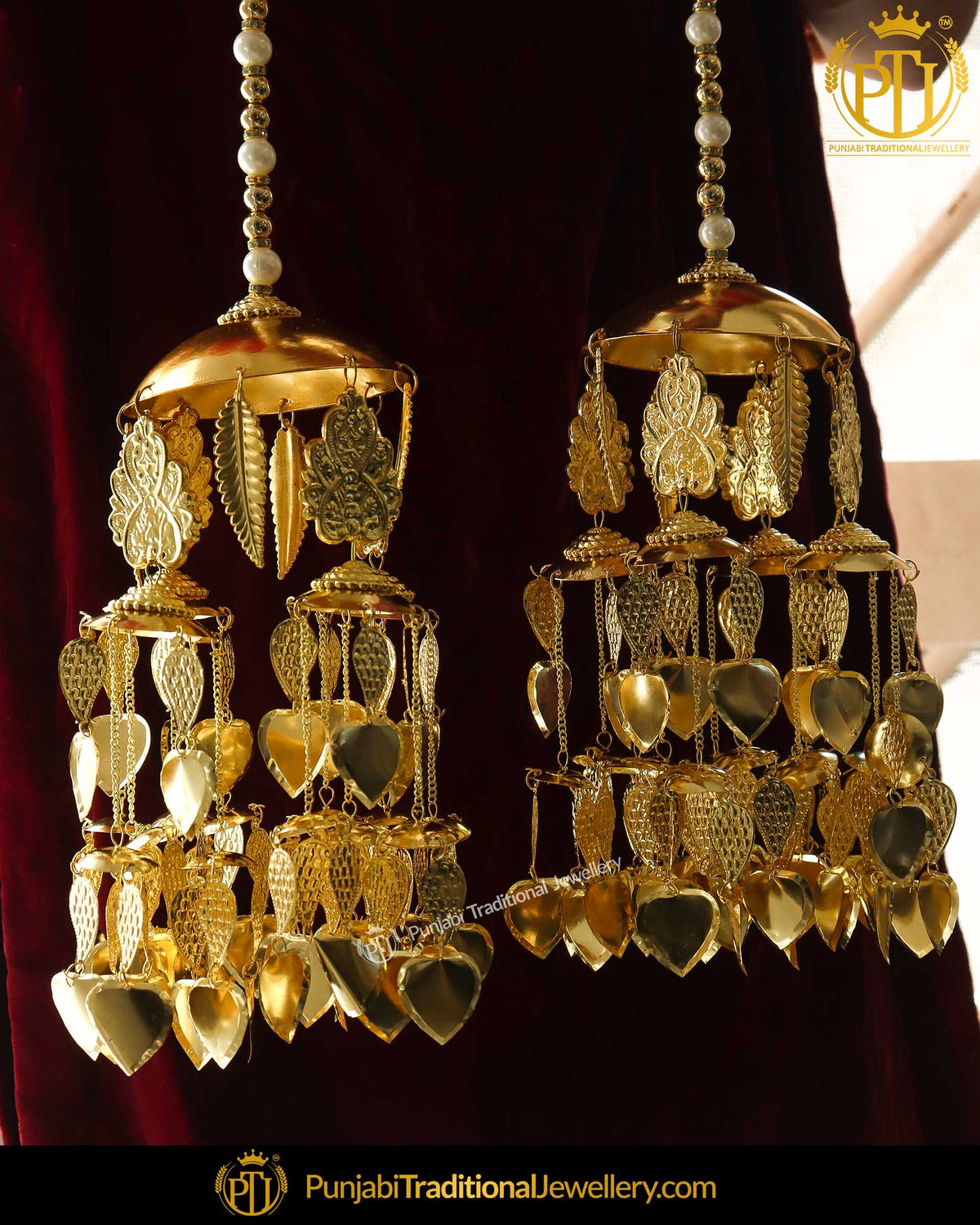 Golden Bridal Wedding Kalira By Punjabi Traditional Jewellery