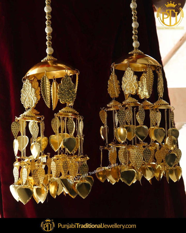 Golden Bridal Wedding Kalira By Punjabi Traditional Jewellery
