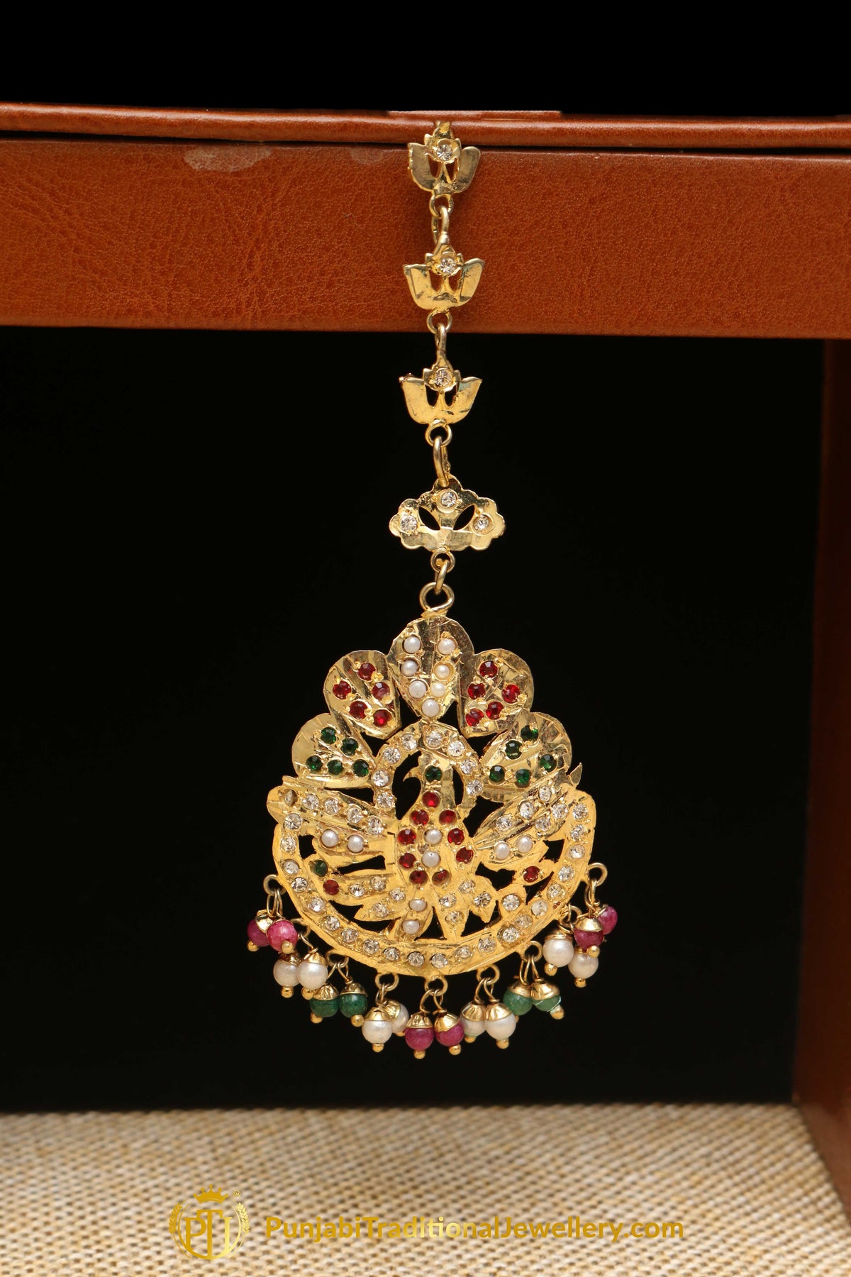 Multi Jadau Tikka By Punjabi Traditional Jewellery