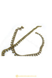 Gold Finished Payal by PTJ