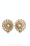 Champagne Stone Studs By PTJ