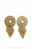 Antique Gold Kundan Studs