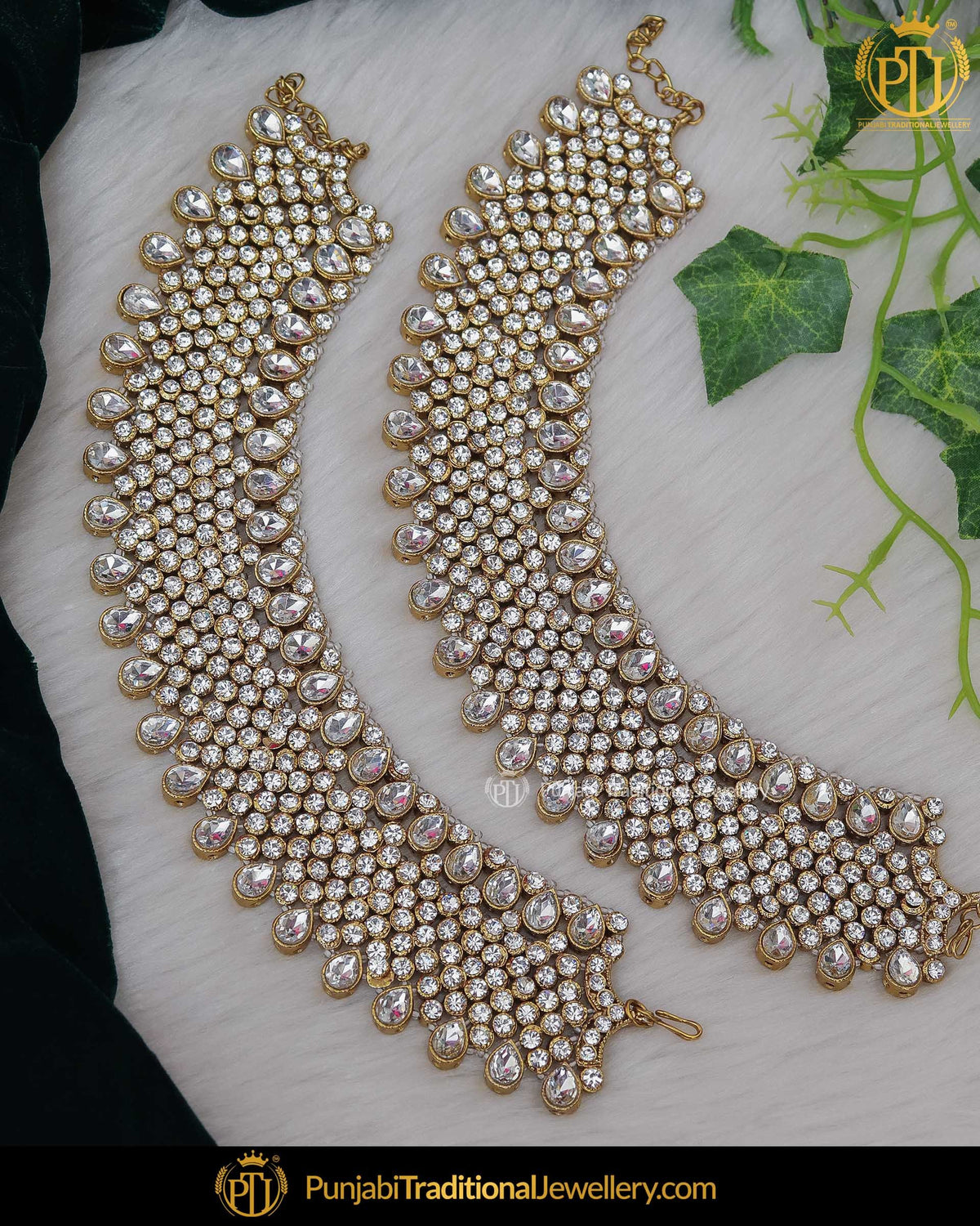 Silver Finished Jercon Payal | Punjabi Traditional Jewellery Exclusive