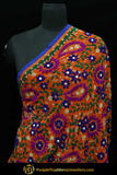 Multi Color Pure Phulkari Dupatta By Punjabi Traditional Jewellery