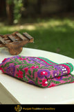 Multi Color Pure Phulkari Dupatta By Punjabi Traditional Jewellery