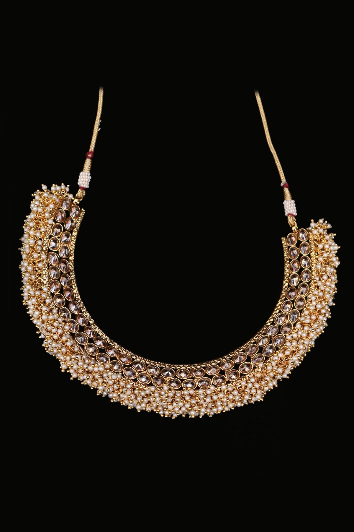 Polki Nacklace Set By Punjabi Traditional Jewellery