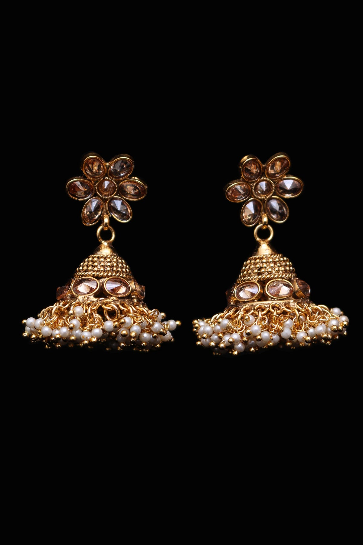 Polki Nacklace Set By Punjabi Traditional Jewellery