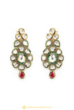 Gold Finished Earrings by PTJ