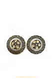 Antique Gold Finished AD Studs By PTJ