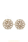 Champagne Stone Studs By PTJ