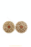 Champagne Stone Studs By PTJ