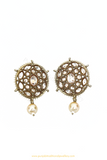 Champagne Stone Studs By PTJ