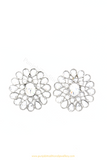 Champagne Stone Studs By PTJ