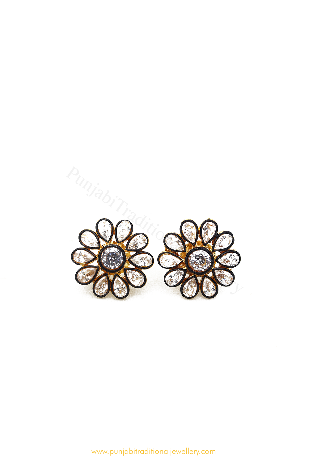 Gold Finished Studs By PTJ