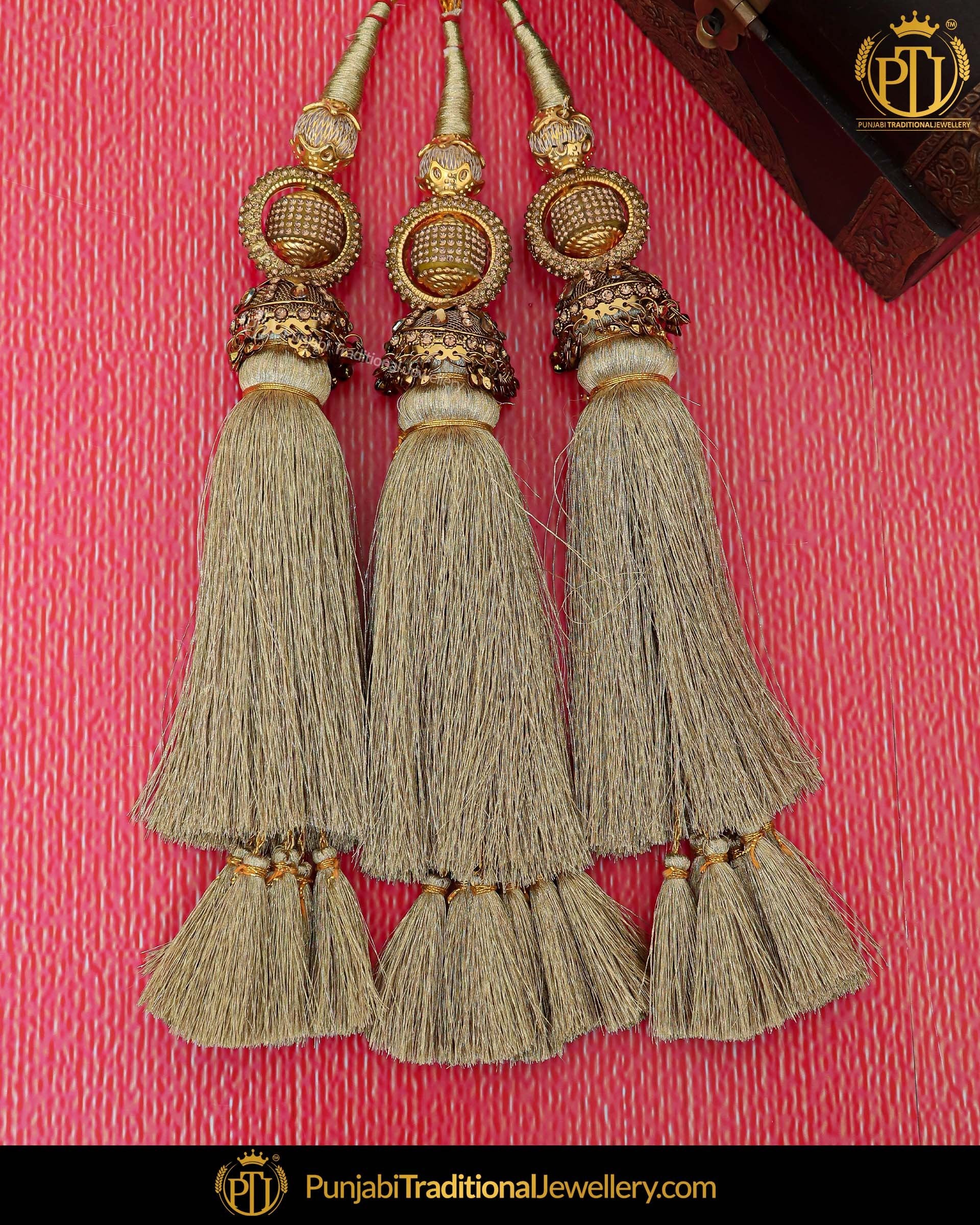 Golden Color Prandi | Punjabi Traditional Jewellery Exclusive