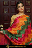 Multi Color Pure Phulkari Dupatta By Punjabi Traditional Jewellery