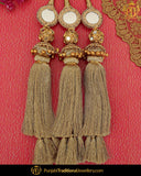 Golden Color Prandi Lottan With Mirror | Pipal Diya Peengan by Punjabi Traditional Jewellery Exclusive